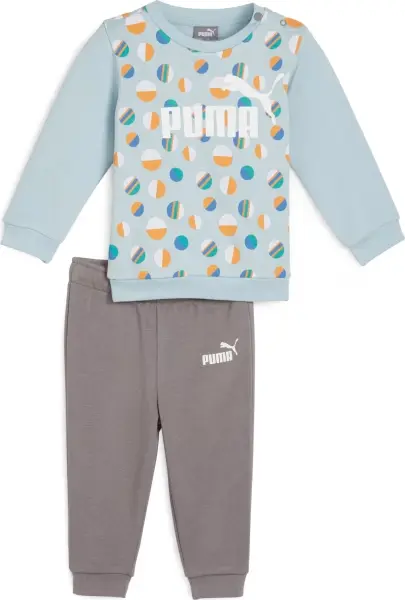 Спортивный костюм детский Puma ESSENTIALS SUMMER CAMP голубо-серый 679280-22