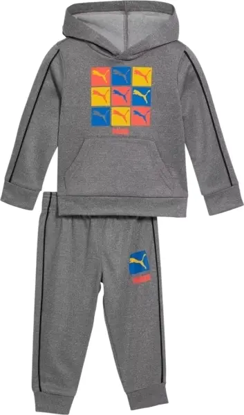 Спортивний костюм дитячий Puma SET сірий 859669-01