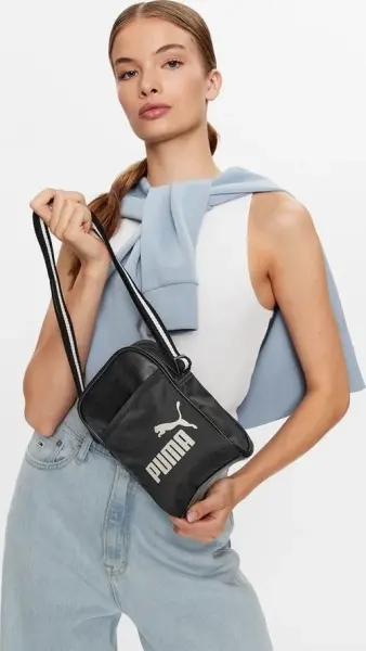 Сумка через плече Puma CAMPUS COMPACT PORTABLE чорна 078827-01