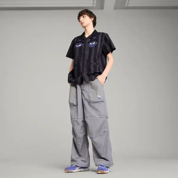 Рубашка Puma X KIDSUPER темно-сине-темно-серая 629511-16