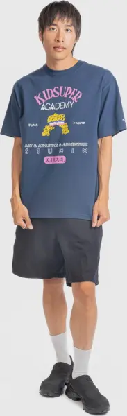 Футболка Puma X KIDSUPER GRAPHIC темно-синя 626701-14