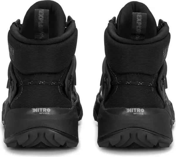 Ботинки для хайкинга женские Puma EXPLORE NITRO MID GORE-TEX черно-темно-серые 377861-01