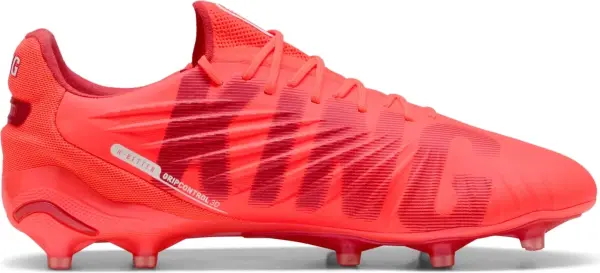 Бутсы Puma KING ULTIMATE FG/AG кораллово-белые 108303-01