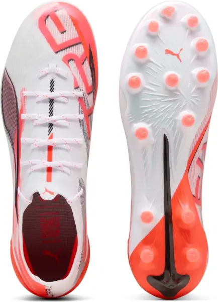 Бутси Puma ULTRA 5 ULTIMATE AG біло-коралові 108339-01