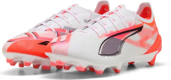 Бутси Puma ULTRA 5 ULTIMATE FG біло-коралові 108159-01