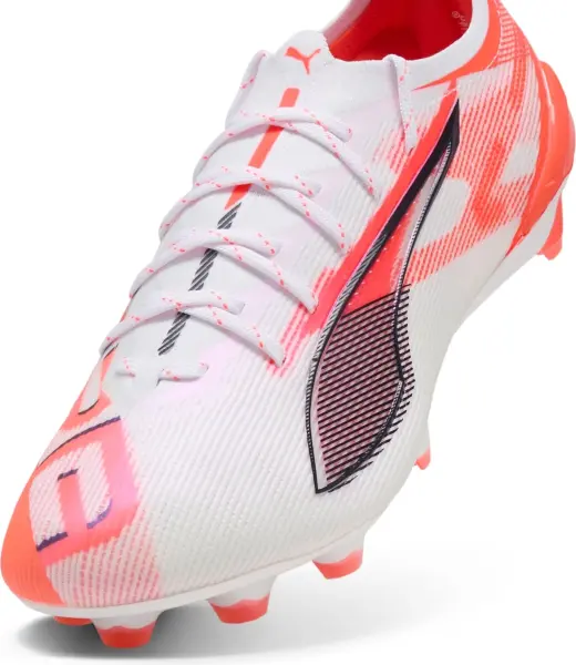 Бутси Puma ULTRA 5 ULTIMATE FG біло-коралові 108159-01