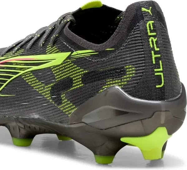 Бутсы Puma ULTRA 5 ULTIMATE FG серо-салатово-розовые 108159-03