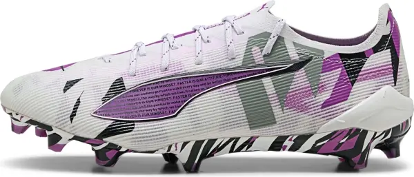 Бутси Puma ULTRA 5 ULTIMATE FOREVER FG біло-фіолетово-чорні 108410-01