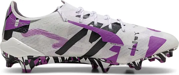 Бутси Puma ULTRA 5 ULTIMATE FOREVER FG біло-фіолетово-чорні 108410-01
