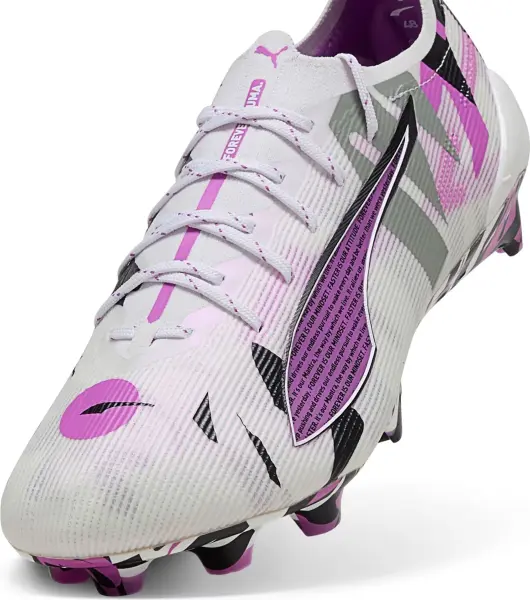 Бутси Puma ULTRA 5 ULTIMATE FOREVER FG біло-фіолетово-чорні 108410-01