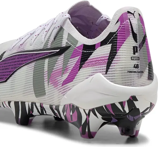 Бутси Puma ULTRA 5 ULTIMATE FOREVER FG біло-фіолетово-чорні 108410-01