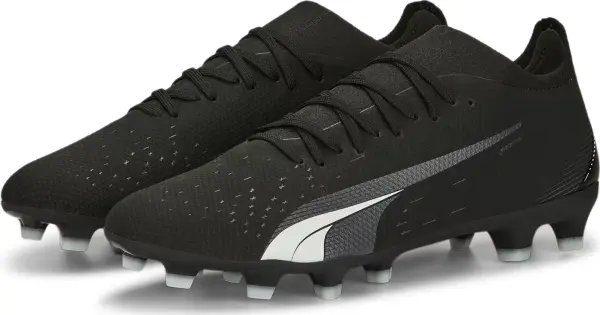 Бутси Puma ULTRA MATCH FG/AG чорно-білі 107217-02