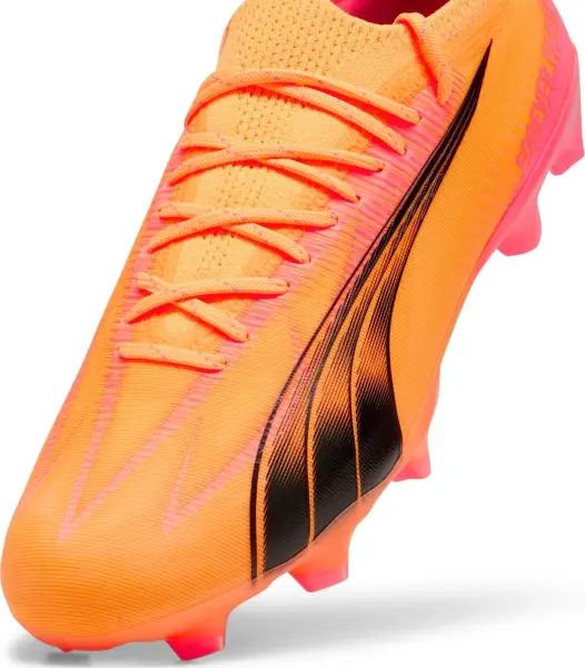 Бутси Puma ULTRA ULTIMATE FG/AG оранжево-рожево-чорні 107744-03