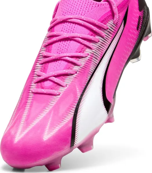 Бутси Puma ULTRA ULTIMATE FG/AG рожево-білі 107744-01