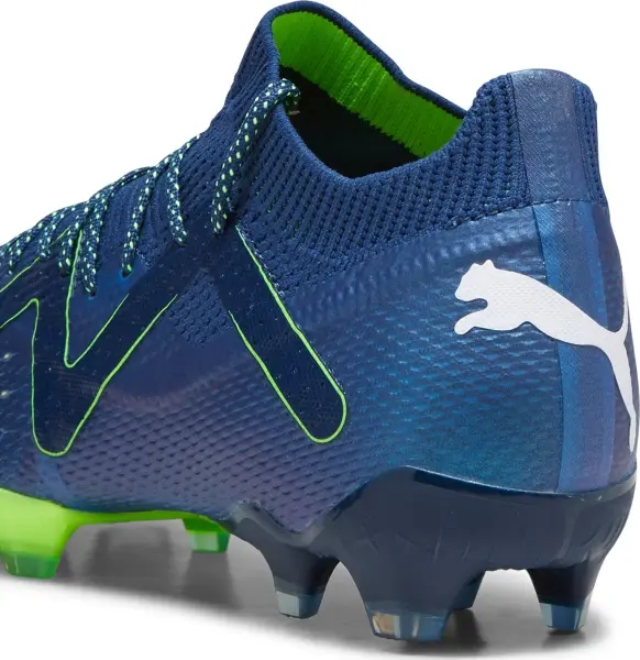 Бутси жіночі Puma FUTURE ULTIMATE FG/AG темно-синьо-салатові 107356-03