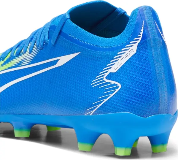 Бутсы женские Puma ULTRA MATCH FG/AG сине-салатовые 107523-03