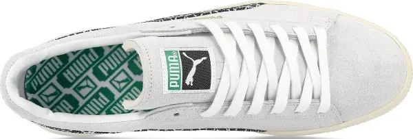Кеды Puma SUEDE X SASHIKO VINTAGE светло-серо-черные 381166-01
