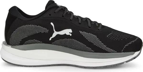 Кросівки бігові Puma MAGNIFY NITRO KNIT чорно-сірі 376907-01