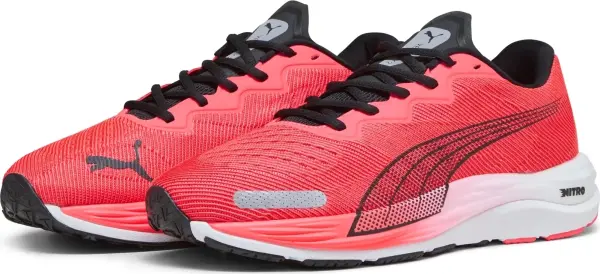 Кроссовки беговые Puma VELOCITY NITRO 2 кораллово-черные 195337-16