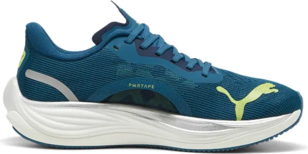 Кросівки бігові Puma VELOCITY NITRO 3 темно-бірюзово-лаймові 377748-02