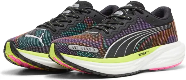 Кросівки бігові жіночі Puma DEVIATE NITRO 2 PSYCHEDELIC різнокольорові 380077-01