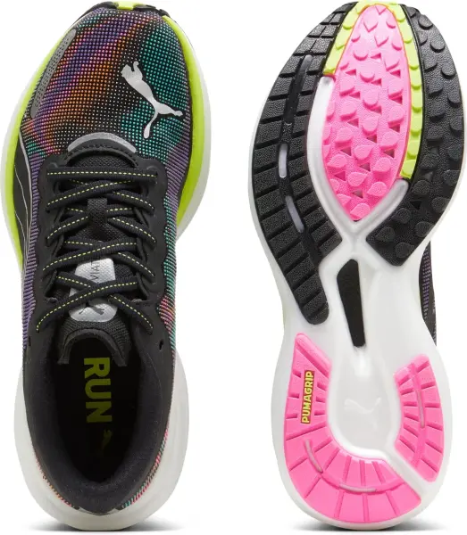 Кросівки бігові жіночі Puma DEVIATE NITRO 2 PSYCHEDELIC різнокольорові 380077-01
