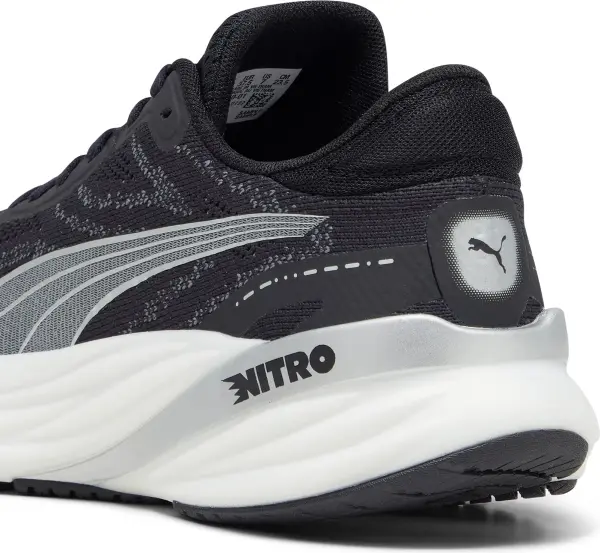 Кроссовки беговые женские Puma MAGNIFY NITRO 2 черно-серые 377540-01