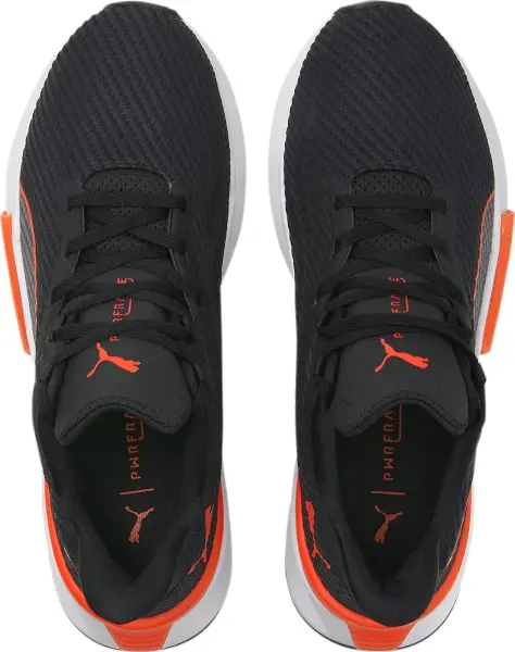 Кросівки для тренувань Puma PWRFRAME чорно-жовтогарячі 376049-02