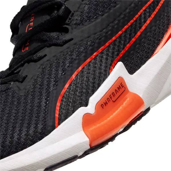 Кросівки для тренувань Puma PWRFRAME чорно-жовтогарячі 376049-02