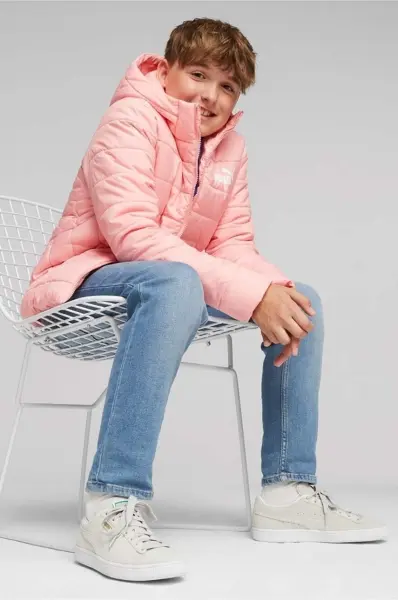 Куртка підліткова Puma ESSENTIALS PADDED світло-рожева 670559-63