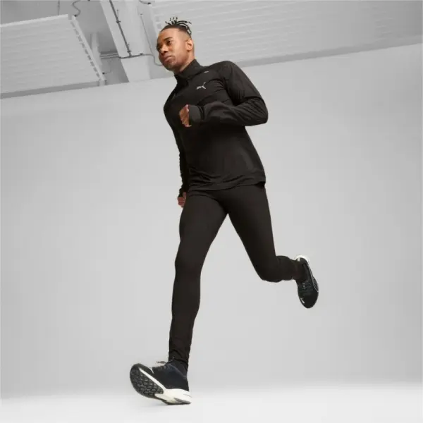 Лосины Puma RUN FAVORITES BRUSHED LONG TIGHT черные 525953-01