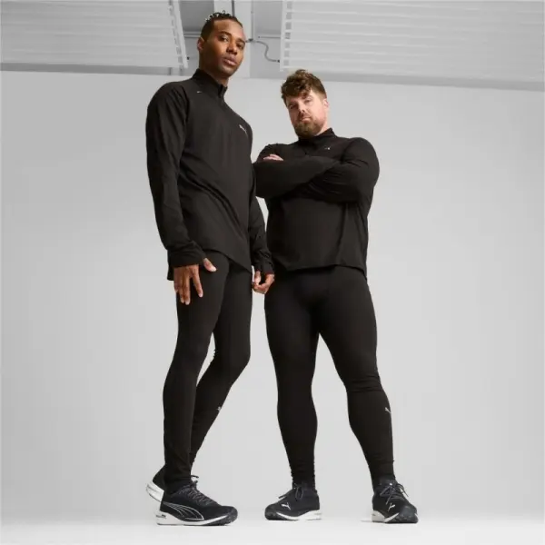 Лосины Puma RUN FAVORITES BRUSHED LONG TIGHT черные 525953-01