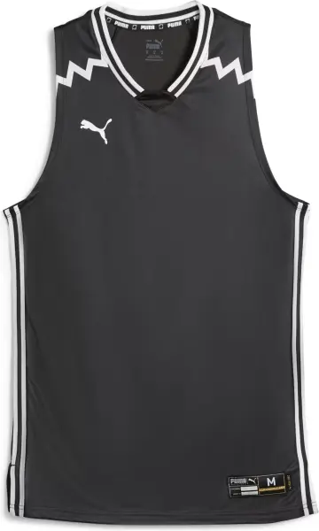 Майка баскетбольна Puma HOOPS TEAM GAME чорно-біла 676628-01