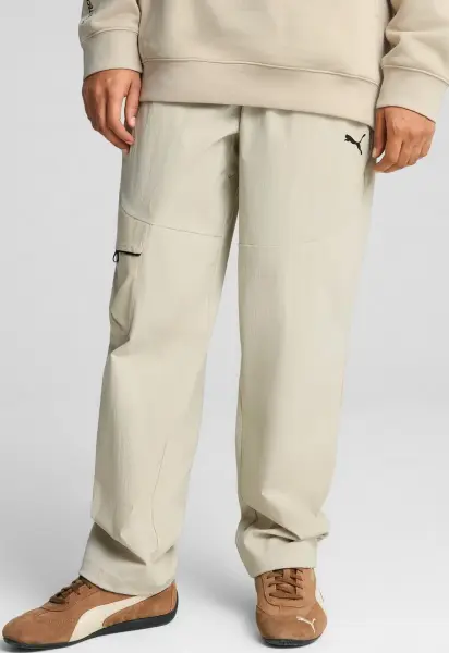 Спортивні штани Puma PUMATECH RELAXED CARGO бежеві 629683-68