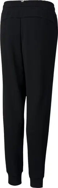 Спортивные штаны подростковые Puma ESSENTIALS LOGO черные 586973-01