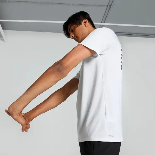 Футболка Puma FIT TRIBLEND GRAPHIC біла 524939-42