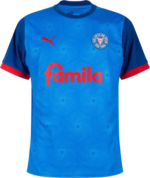 Футболка Puma HOLSTEIN KIEL (Хольштайн) домашня синьо-темно-синьо-червона 946318-01