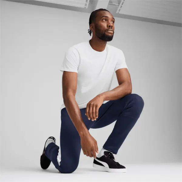 Футболка Puma TEAMEVOSTRIPE біло-сіра 659953-04