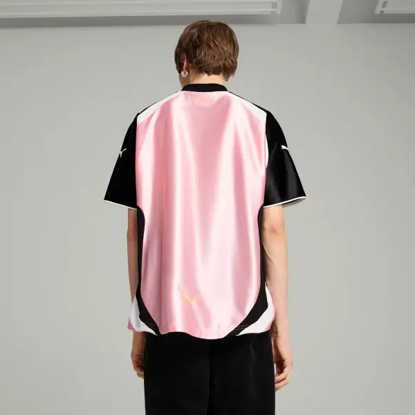 Футболка Puma X FC PALERMO (Палермо) світло-рожево-чорна 629541-60
