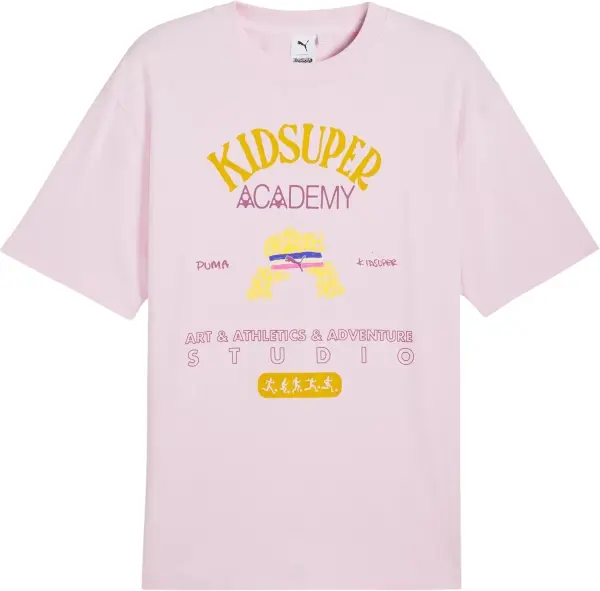 Футболка Puma X KIDSUPER GRAPHIC светло-розовая 626701-71