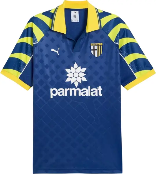 Футболка Puma X PARMA CALCIO (Парма Кальчо) сине-желтая 629943-46