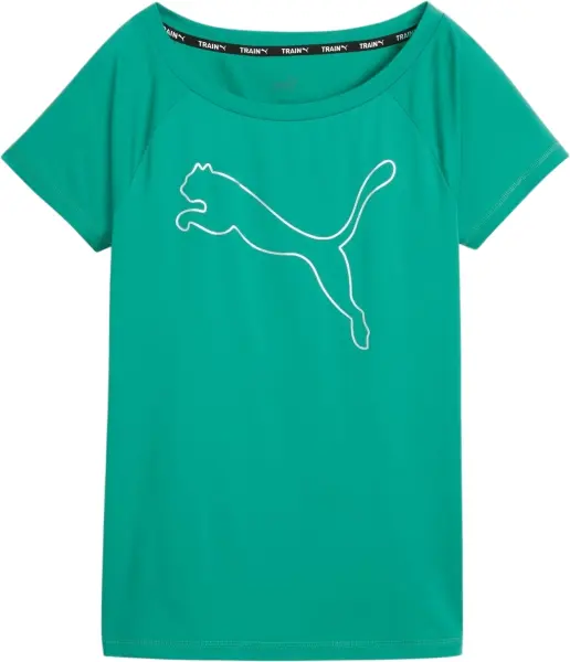 Футболка жіноча Puma TRAIN FAVORITE зелена 522420-86