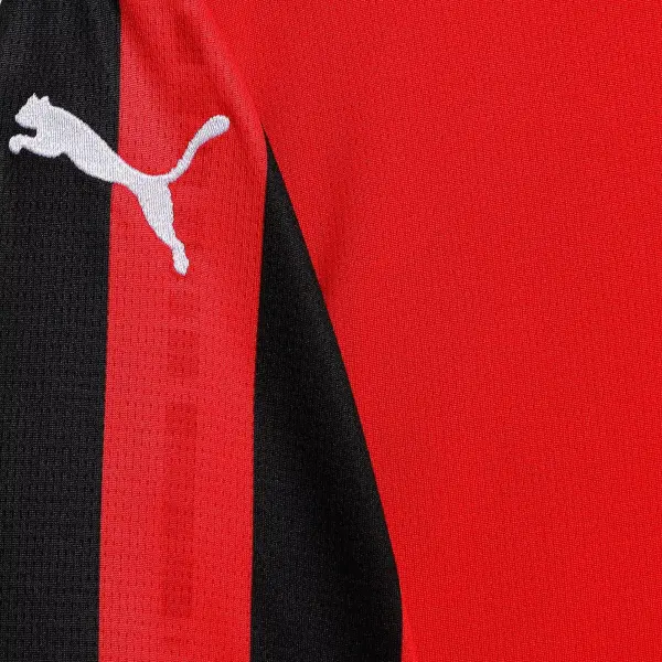 Футболка підліткова Puma AC MILAN 24/25 REPLICA (Мілан) домашня червоно-чорно-біла 774984-01