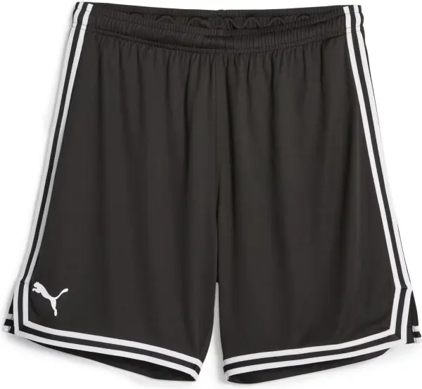 Шорти баскетбольні Puma HOOPS TEAM GAME чорно-білі 676629-01