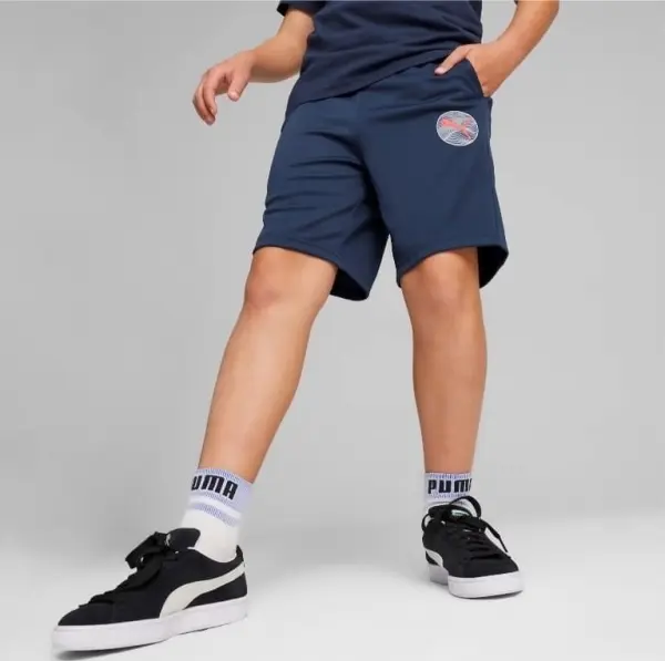 Шорти підліткові Puma ACTIVE SPORTS темно-сині 679218-14
