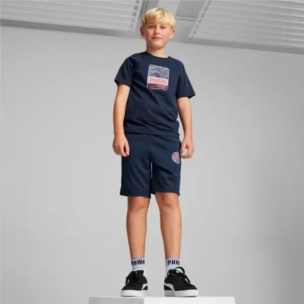 Шорти підліткові Puma ACTIVE SPORTS темно-сині 679218-14