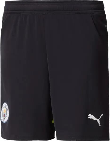 Шорти підліткові Puma MANCHESTER CITY 24/25 REPLICA (Манчестер Сіті) виїзні чорно-жовті 775115-06