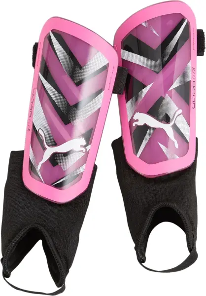 Щитки футбольні Puma ULTRA FLEX ANKLE рожево-чорні 030872-08