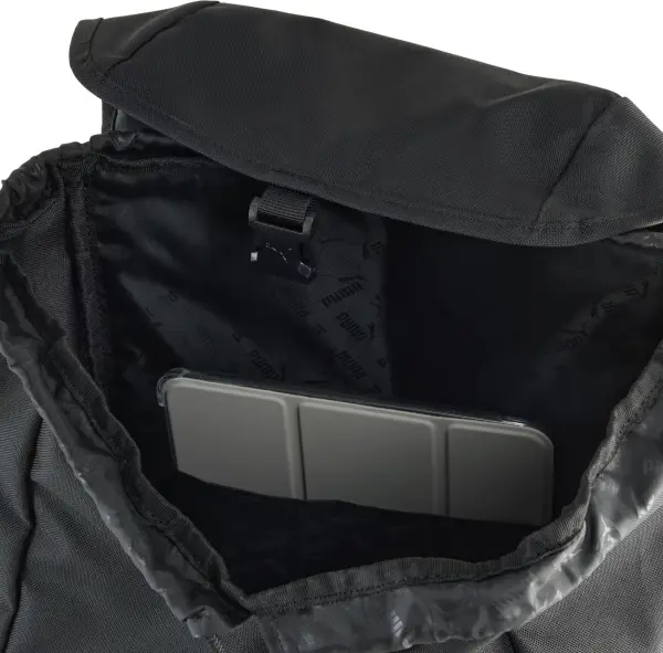 Рюкзак подростковый Puma PHASE HOODED BACKPACK YOUTH 20L черный 091736-01
