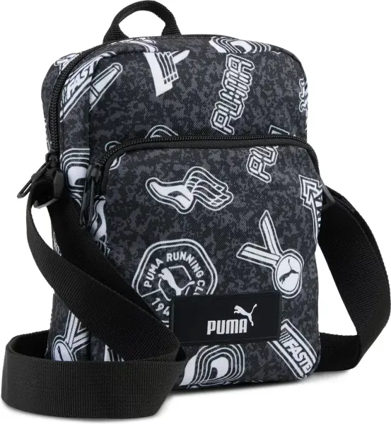 Сумка через плече Puma ACADEMY PORTABLE 1,5L темно-сіро-біла 091489-25